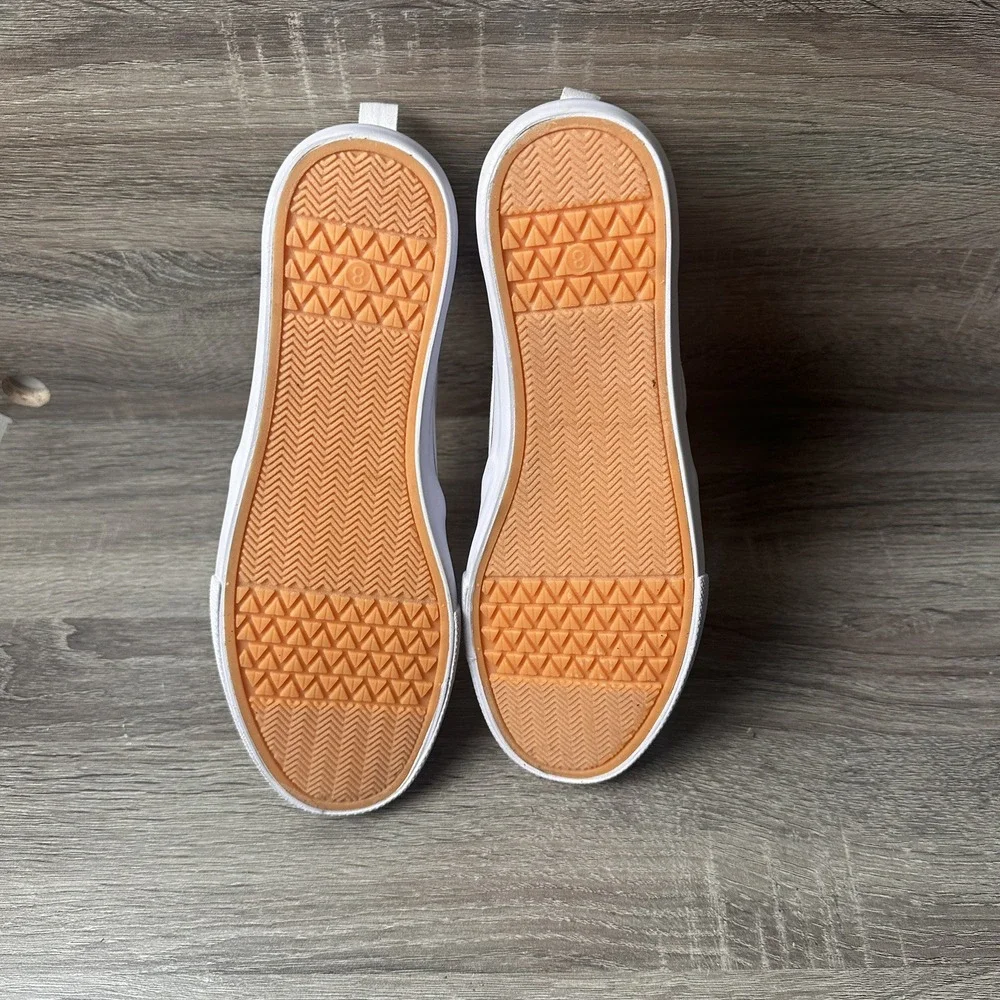 A‎ New Day Slip On Sneakers Womens Size 8 Crayon School Teacher Supplies Shoes